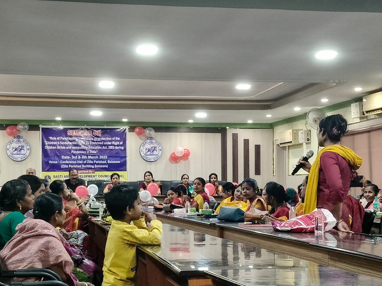 Inauguration by lighting lamp