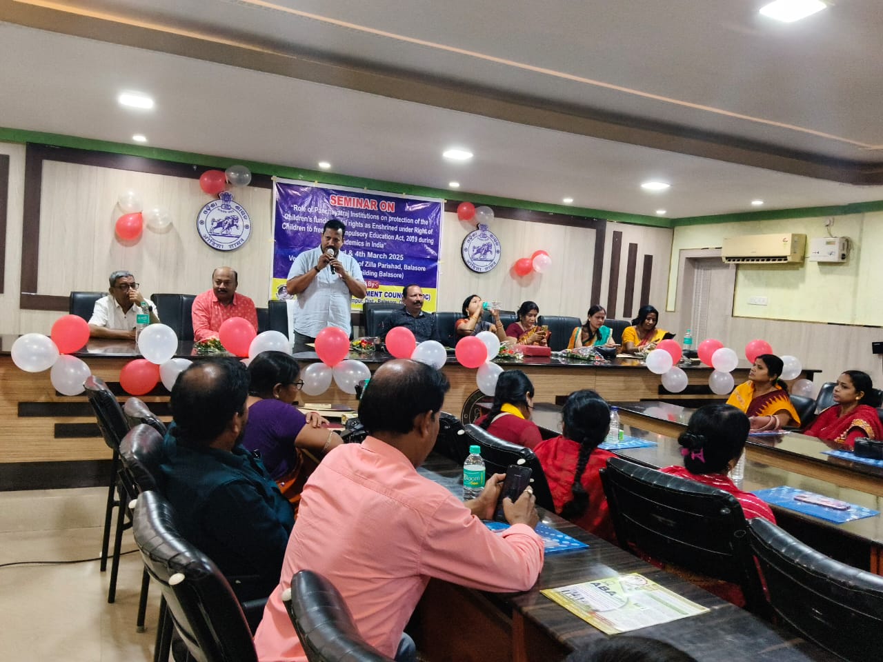 Inauguration by lighting lamp