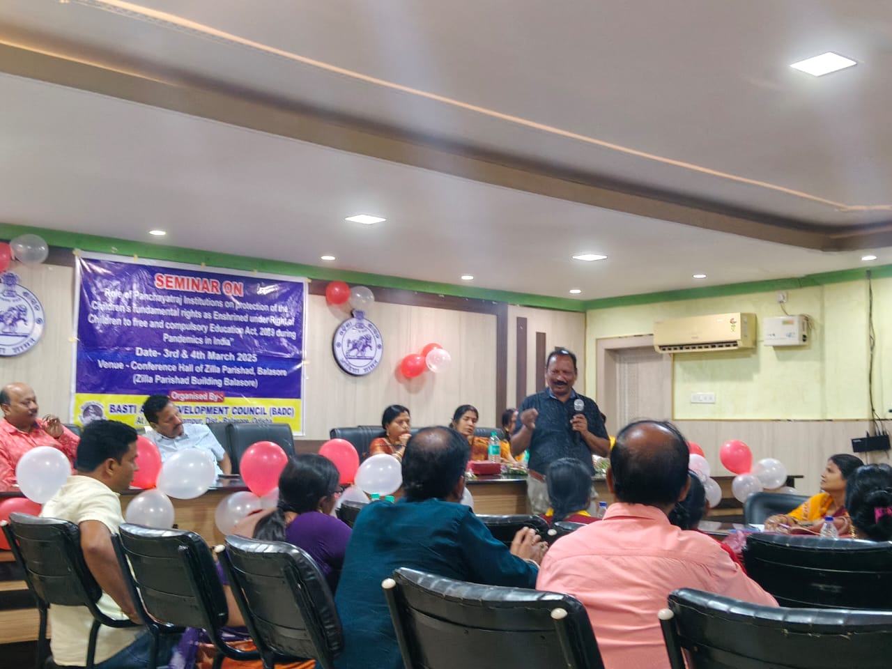 Inauguration by lighting lamp