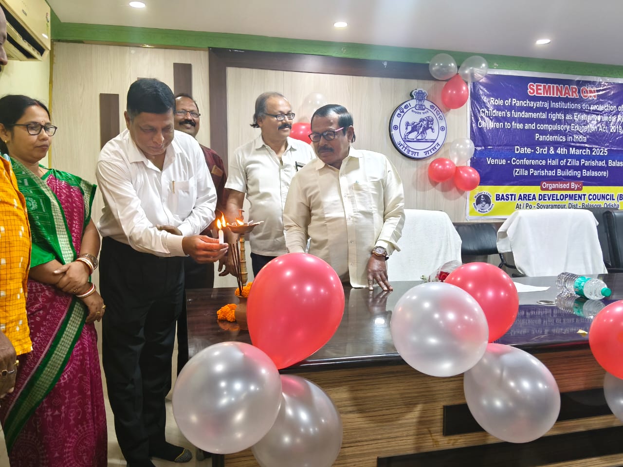 Dignitaries at inauguration